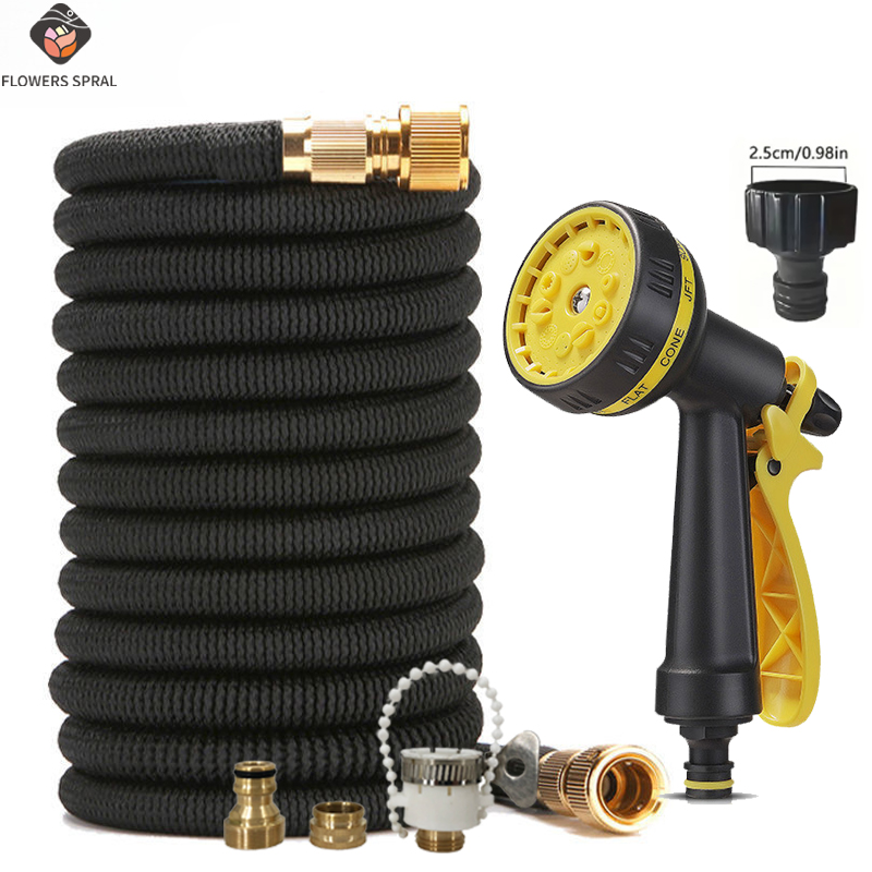 Gardening Tools Used - Garden Telescopic Hose, 10 Function High-Pressure