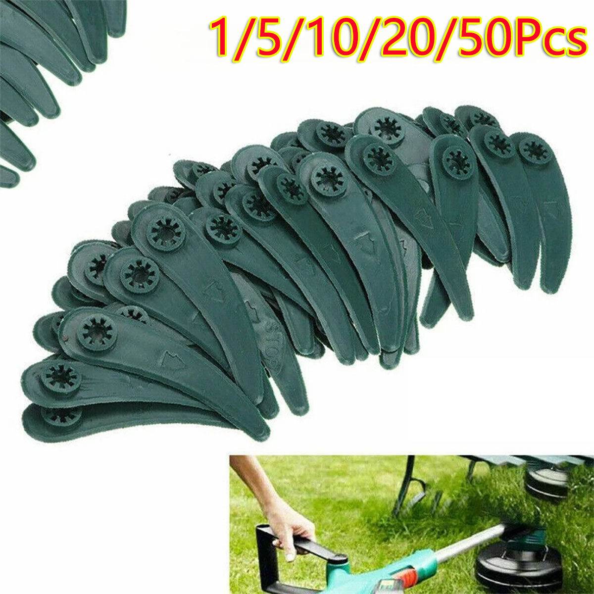 1/5/10/20/50/100Pc Green Plast - Gardening Tools Basic recension och pris