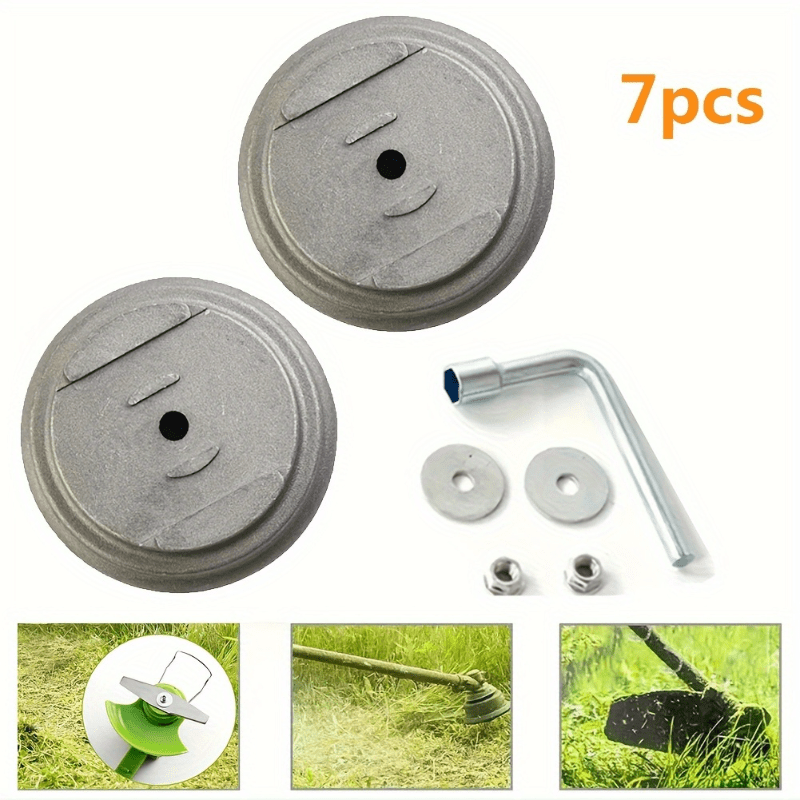 7pcs Electric Lawn Mower Blade - Gardening Tools Bundle recension och pris