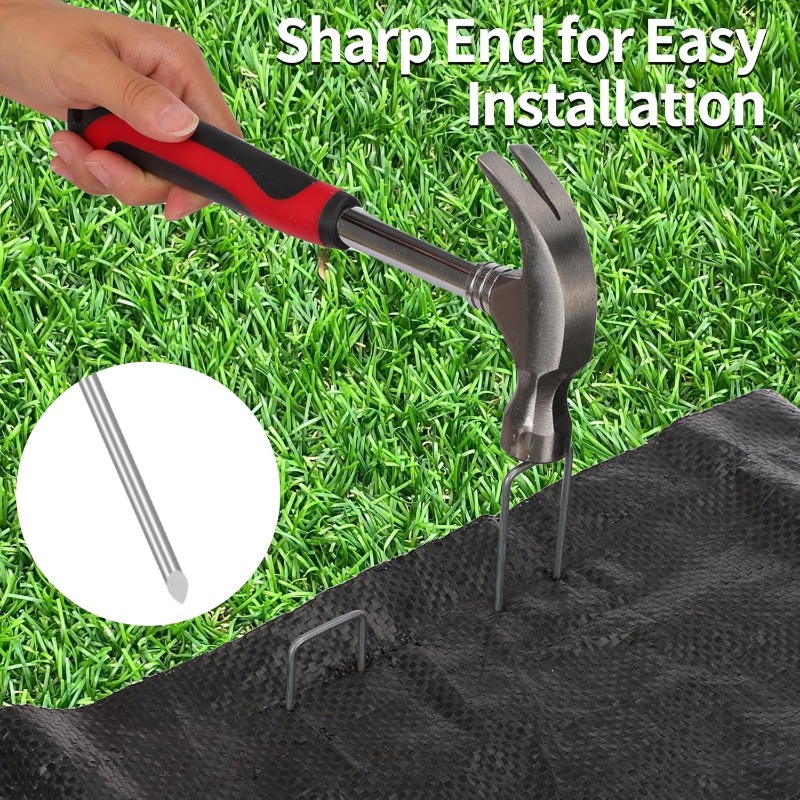 10 Pcs U-shaped Garden Nails A - Gardening Tools Used recension och pris