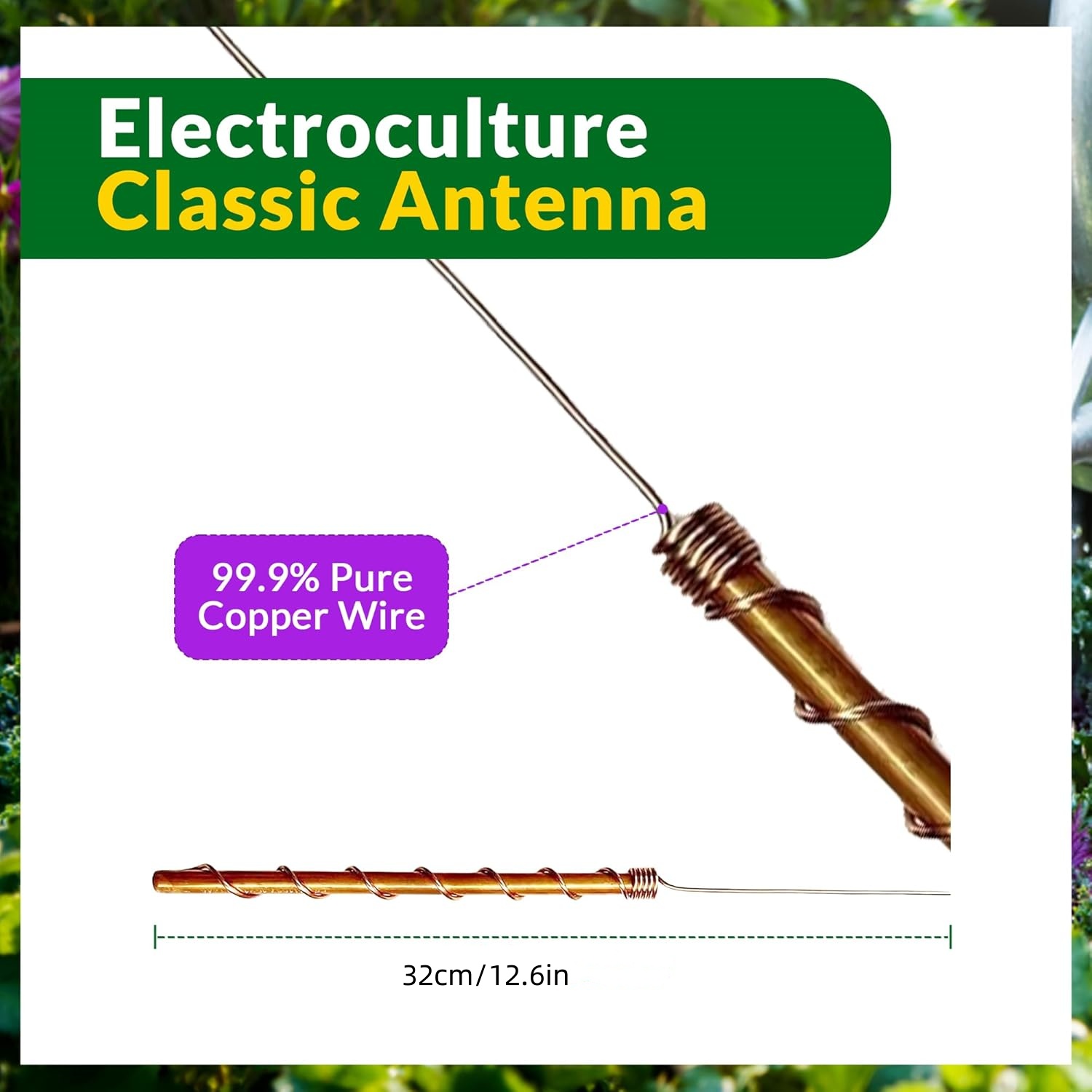 Electroculture Tesla Style Gar - Gardening Tools Bundle recension och pris