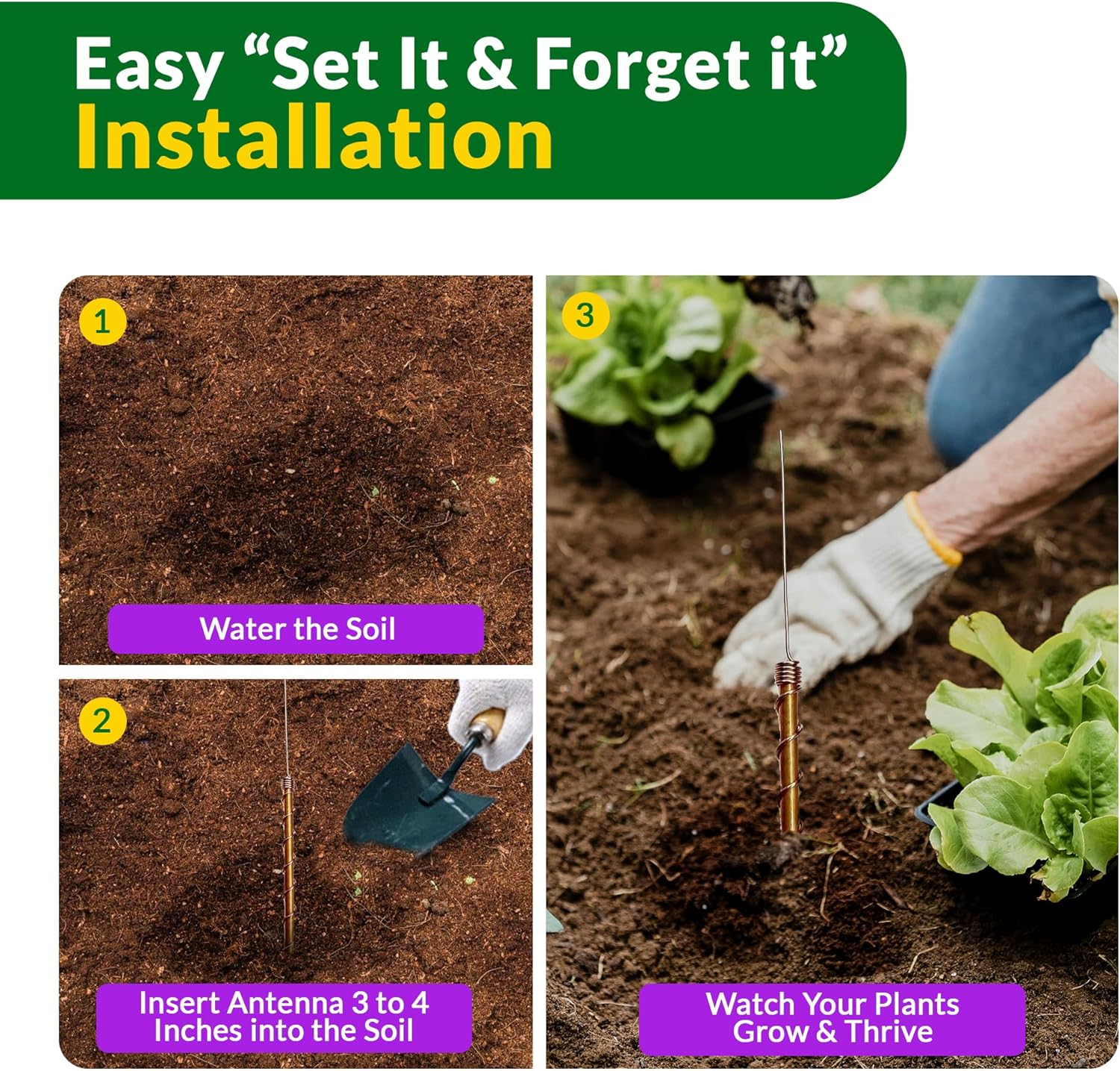 Electroculture Tesla Style Gar - Gardening Tools Bundle recension och pris