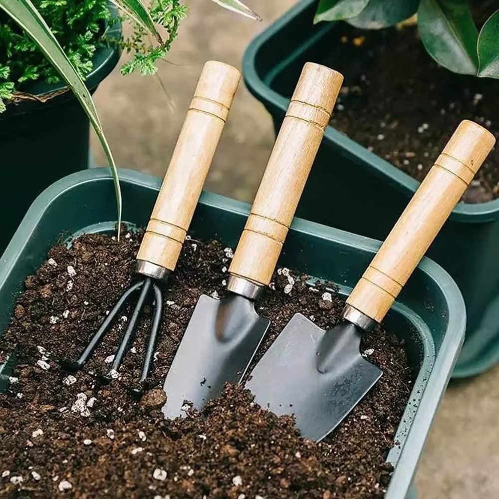 3Pcs/Set Mini Garden Tool Set  - Gardening Tools Bundle recension och pris