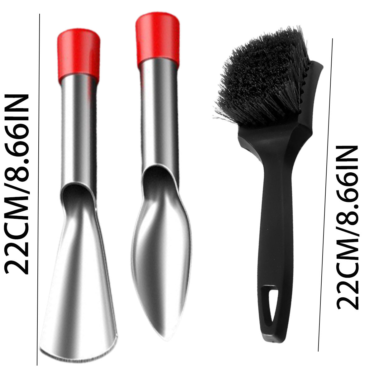8.66 IN  3 piece set of lawn m - Gardening Tools Bundle recension och pris