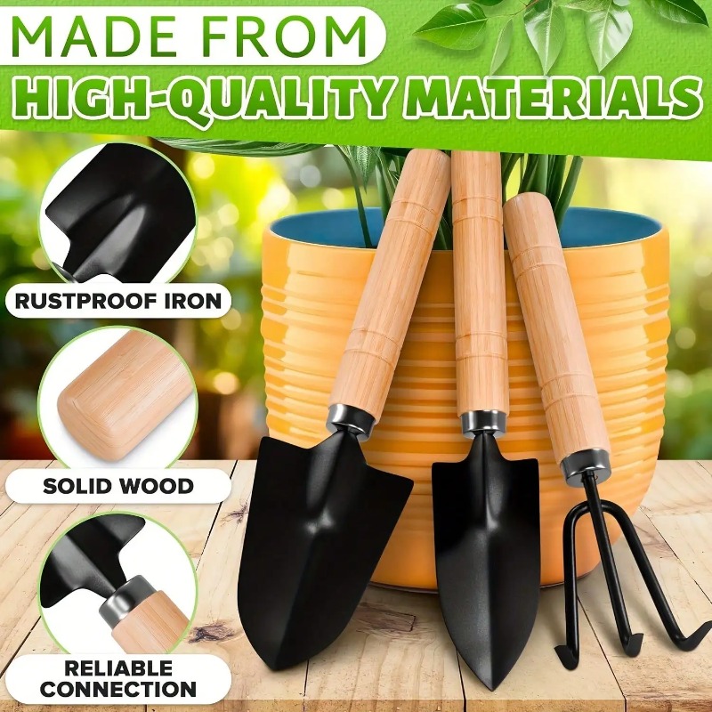 3PC/1Set Mini Gardening Tools  - Gardening Tools Bundle recension och pris